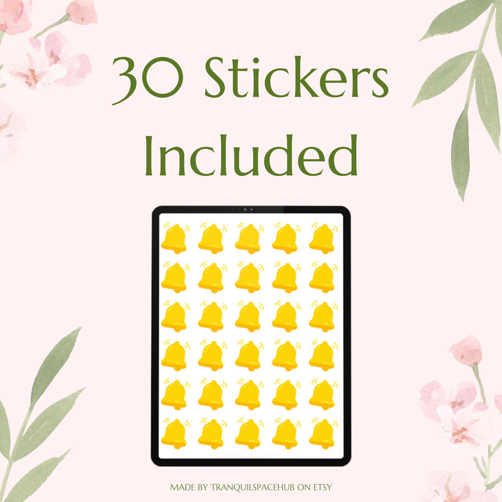 Minimalist Digital Planner Stickers: 150 Icons for GoodNotes, Notability (PDF, PNG)